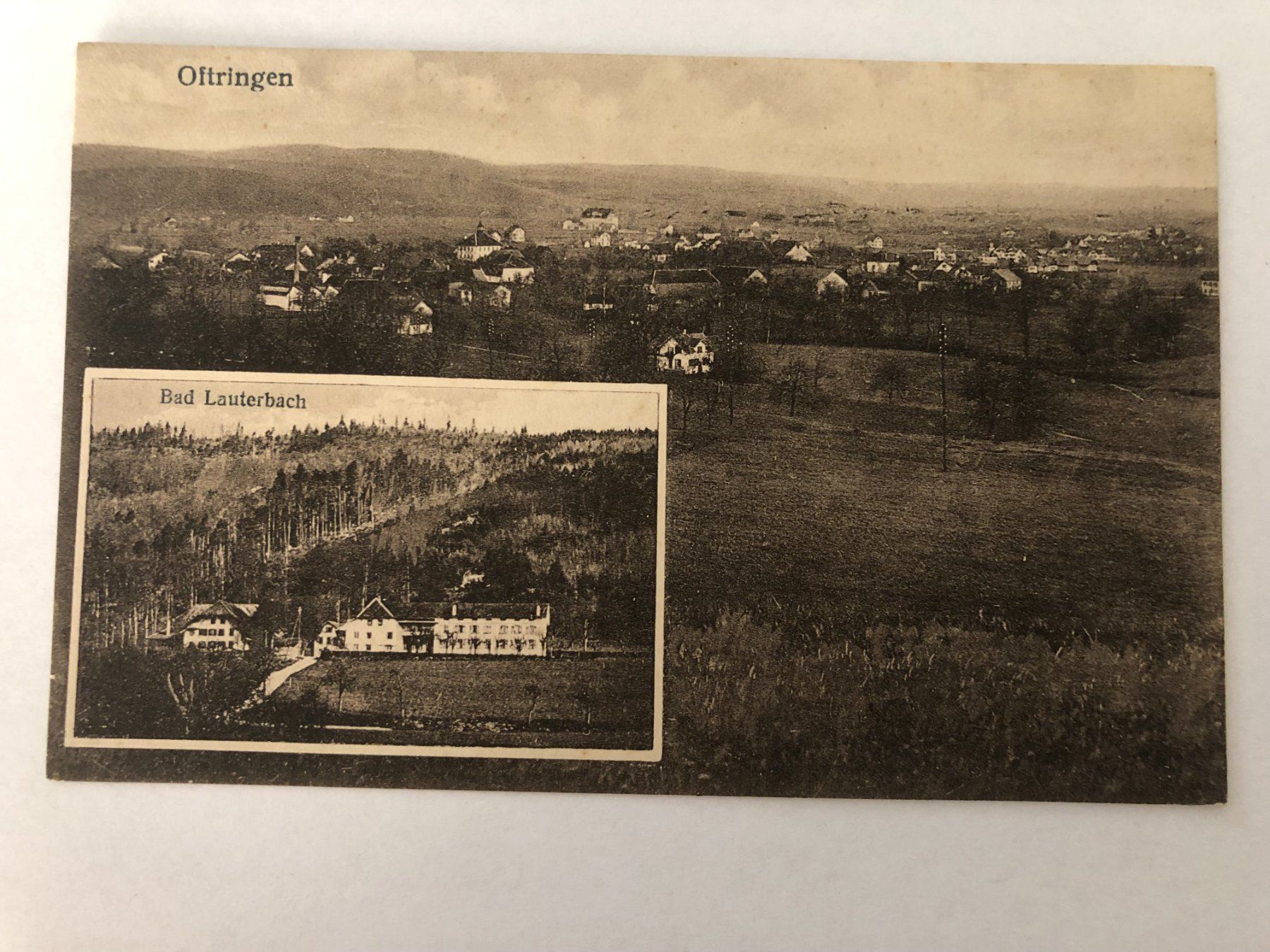 Cartoline postali: Oftringen Bad Lauterbach – Usato da Pfäffikon ZH venduto da Waltoversand