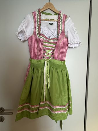 Wiesnkönig Dirndl mit Bluse, Grösse 38, neuwertig