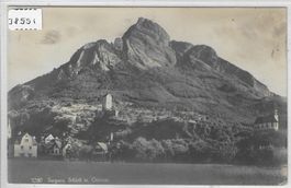 Sargans - Schloss mit Gonzen