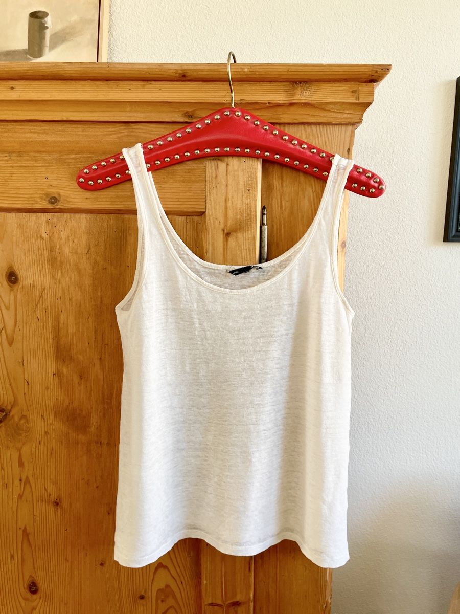 Lotti di vestiti: Set weisse Tops | Basic Shirts | Gr S/M | Baumwolle/Leinen – Usato da Zürich venduto da samira12382 5