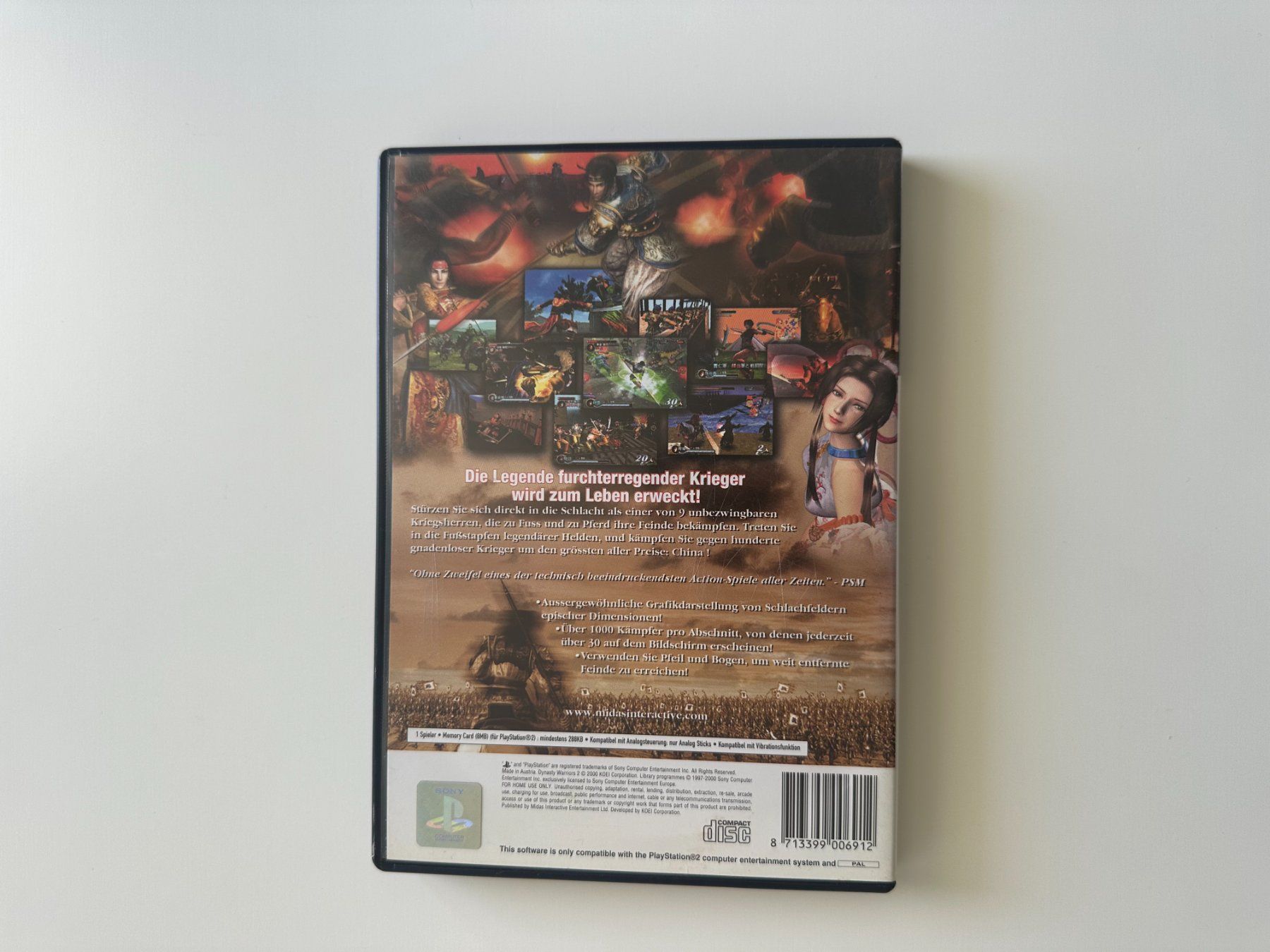 Sony Spiele: Dynasty Warriors 2, Sony Playstation 2, PS2 – Gebraucht aus Couvet von nay_prh5 2