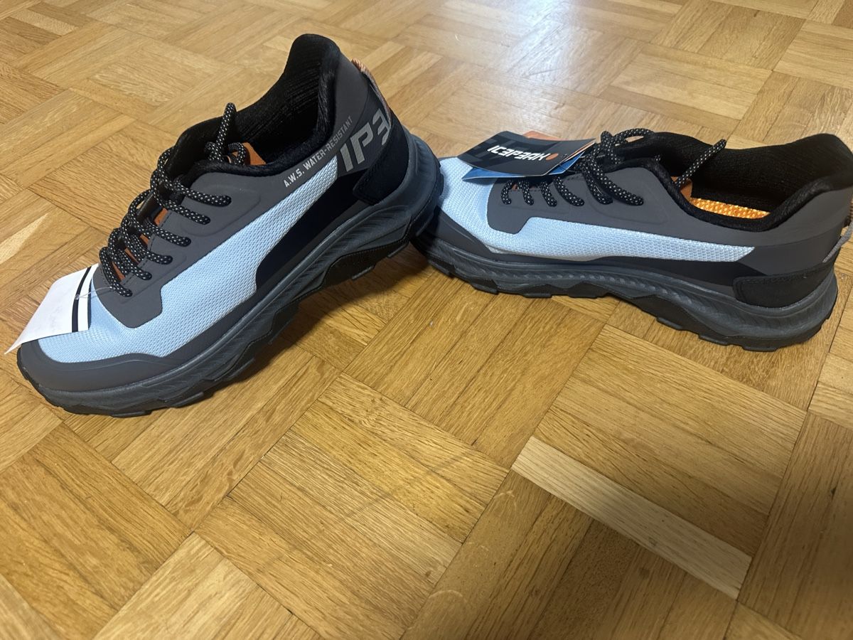 Icepeak Damenschuhe: Icepeak Aklau Damen Wanderschuh, Waterproof, hellblau, 40 – Neu und originalverpackt aus Neuchatel von feta_ze