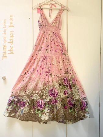 Traumhaftes Boho Sommerkleid Maxikleid Gr. S/M  Blumenmuster