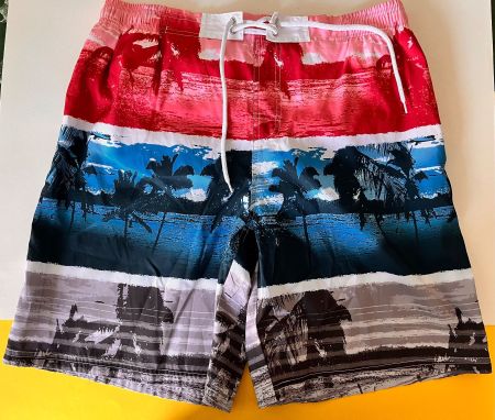 BUFFALO, Badeshorts Herren, Grösse XL, Mehrfarbig