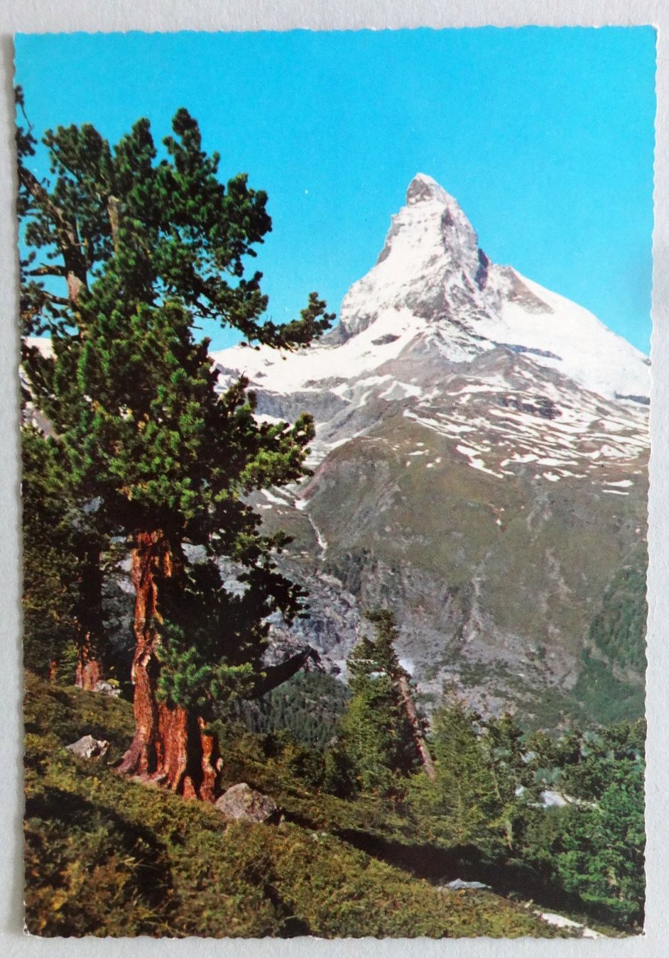 Ansichtskarten: Matterhorn 4482 m – Gebraucht aus Fétigny von Billy2miny