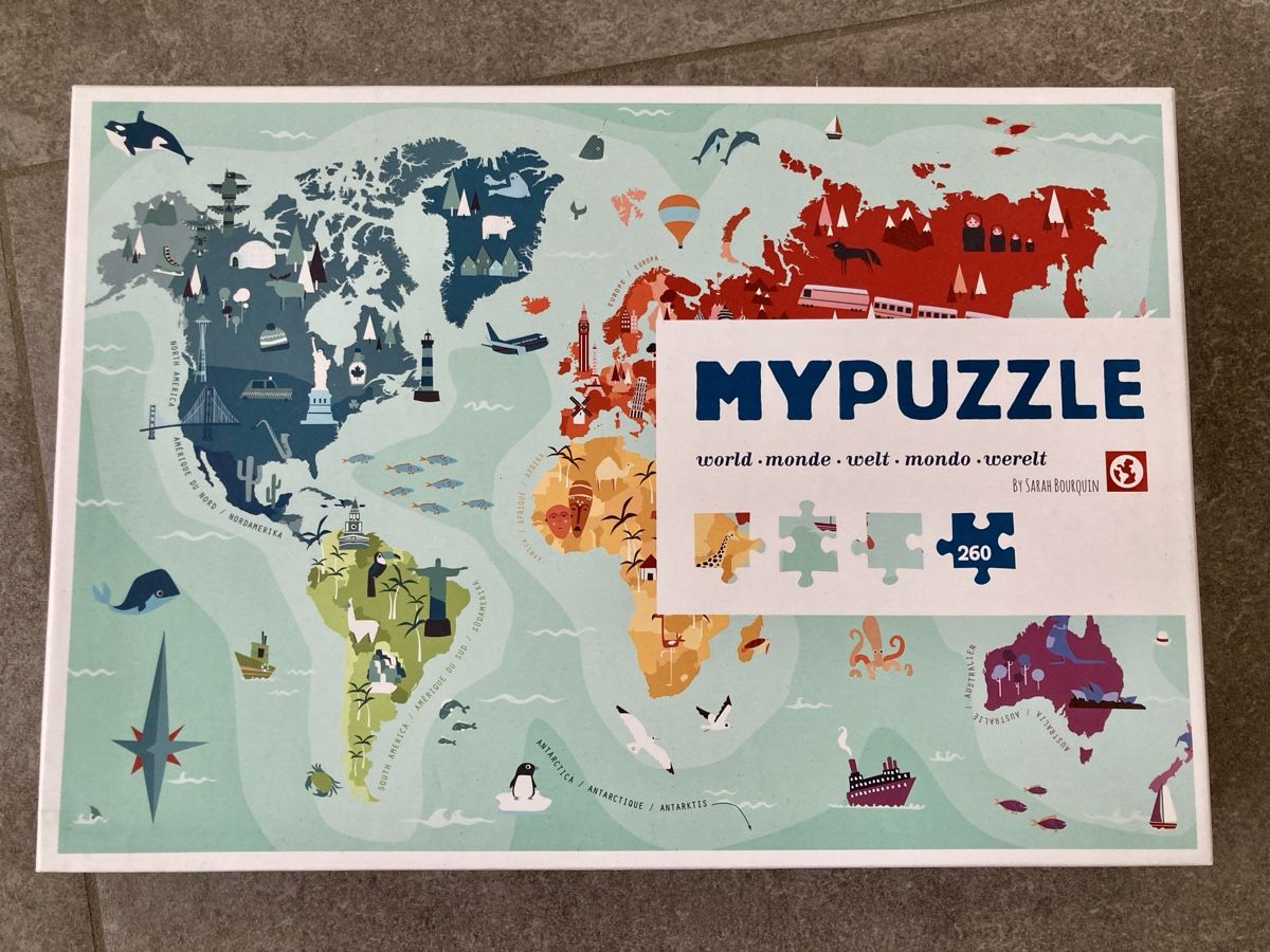 Puzzle: Puzzle Monde 260 pièces – Nuovo (secondo la descrizione) da Réchy venduto da Pittdesign