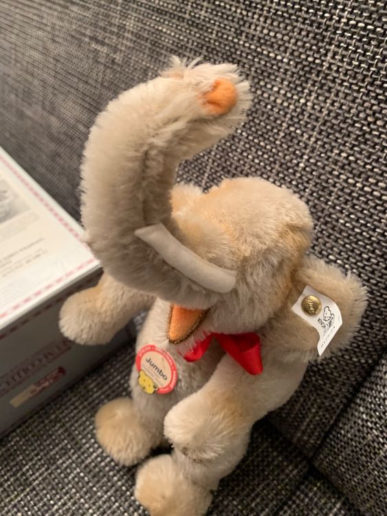 Limited Edition Replica Elephant - Mrs Stripe main image 0