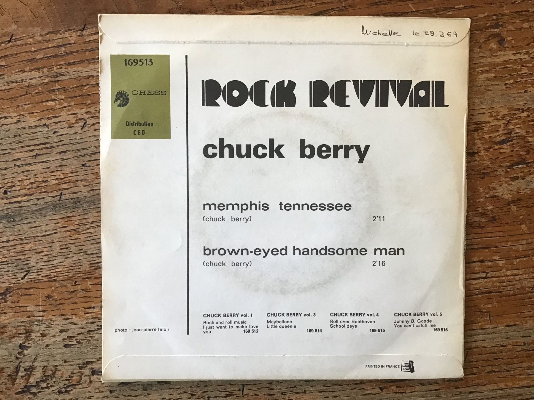 Dischi in vinile: SP Chuck Berry – Usato da Fully venduto da Ruby97 1