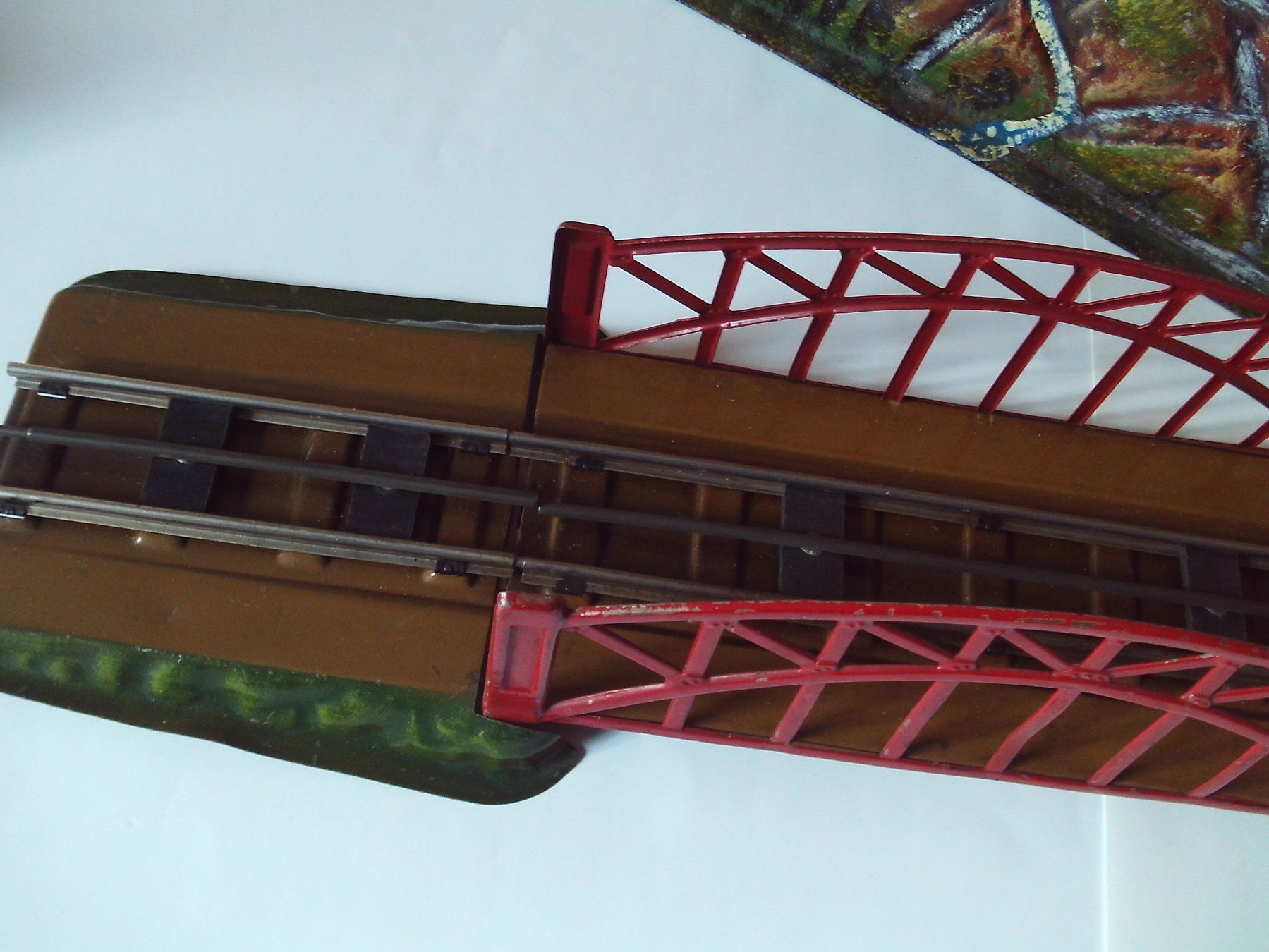 Märklin Modellini di ferrovie: Eisenbahnbrücke mit Tunnel – Usato da Wetzikon ZH venduto da Walti41 1