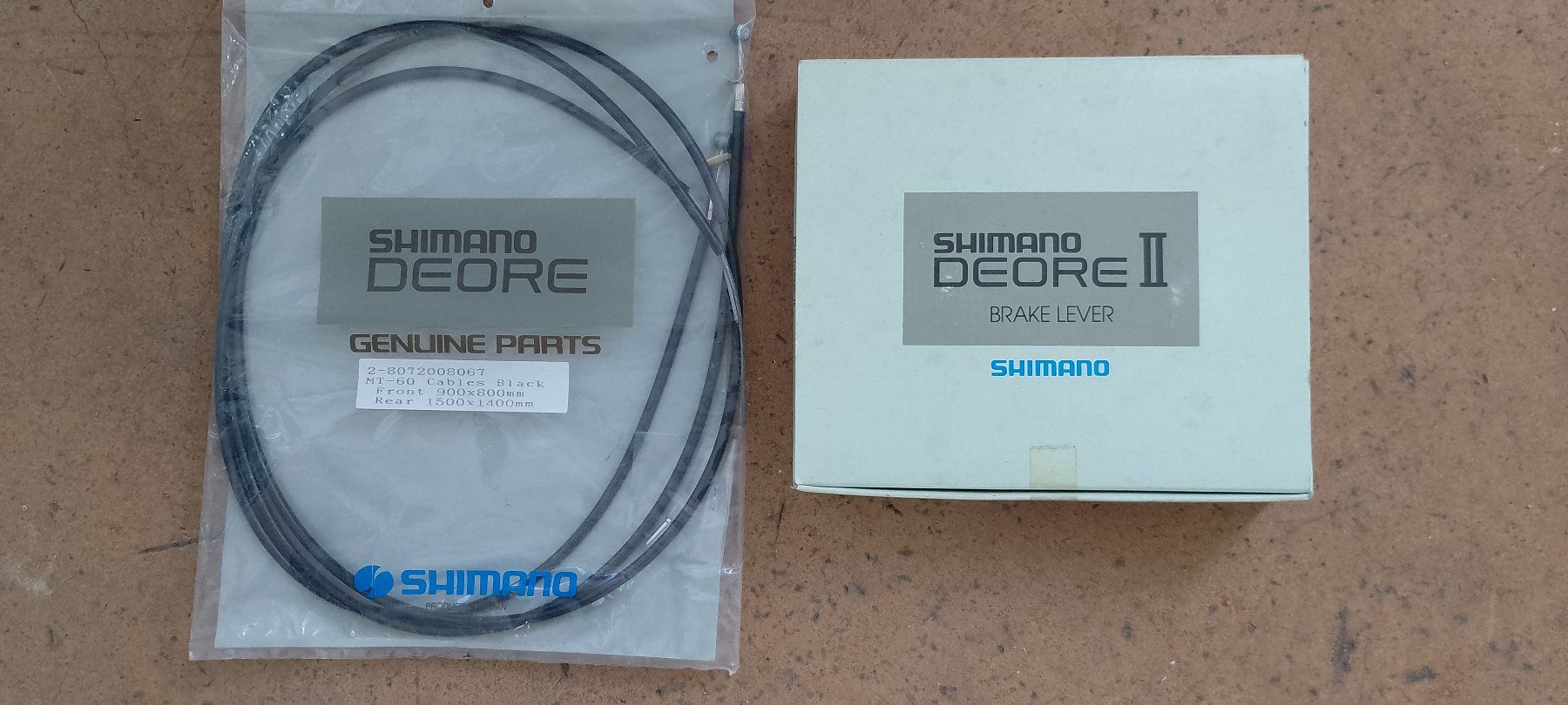 Shimano Pièces détachées: Shimano Deore MT62 4-Finger Bremshebelset – Neuf avec emballage d'origine à Lohn-Ammannsegg par analogis