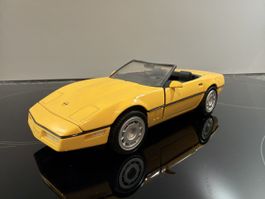 Chevrolette Corvette (1986) gelb - 1/24 - Franklin Mint