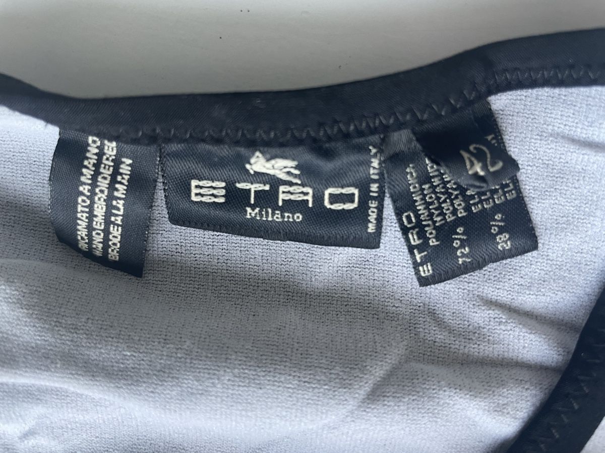 Etro Costumi da bagno & Bikini: ETRO Milano - Badeanzug mit Perlen Gr. S – Usato da Gockhausen venduto da AnneT07 3