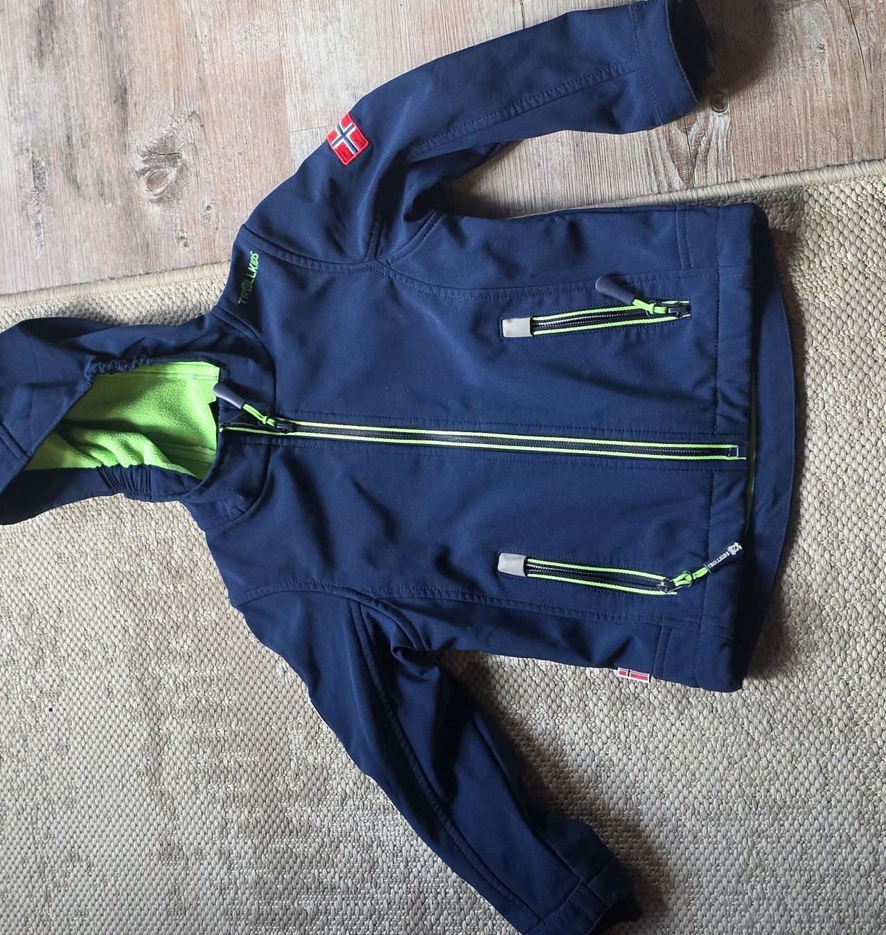Trollkids Giacche & Cappotti: Trollkids Softshelljacke dunkelblau Grösse 98 – Usato da Kandersteg venduto da Foxtrott7777 2