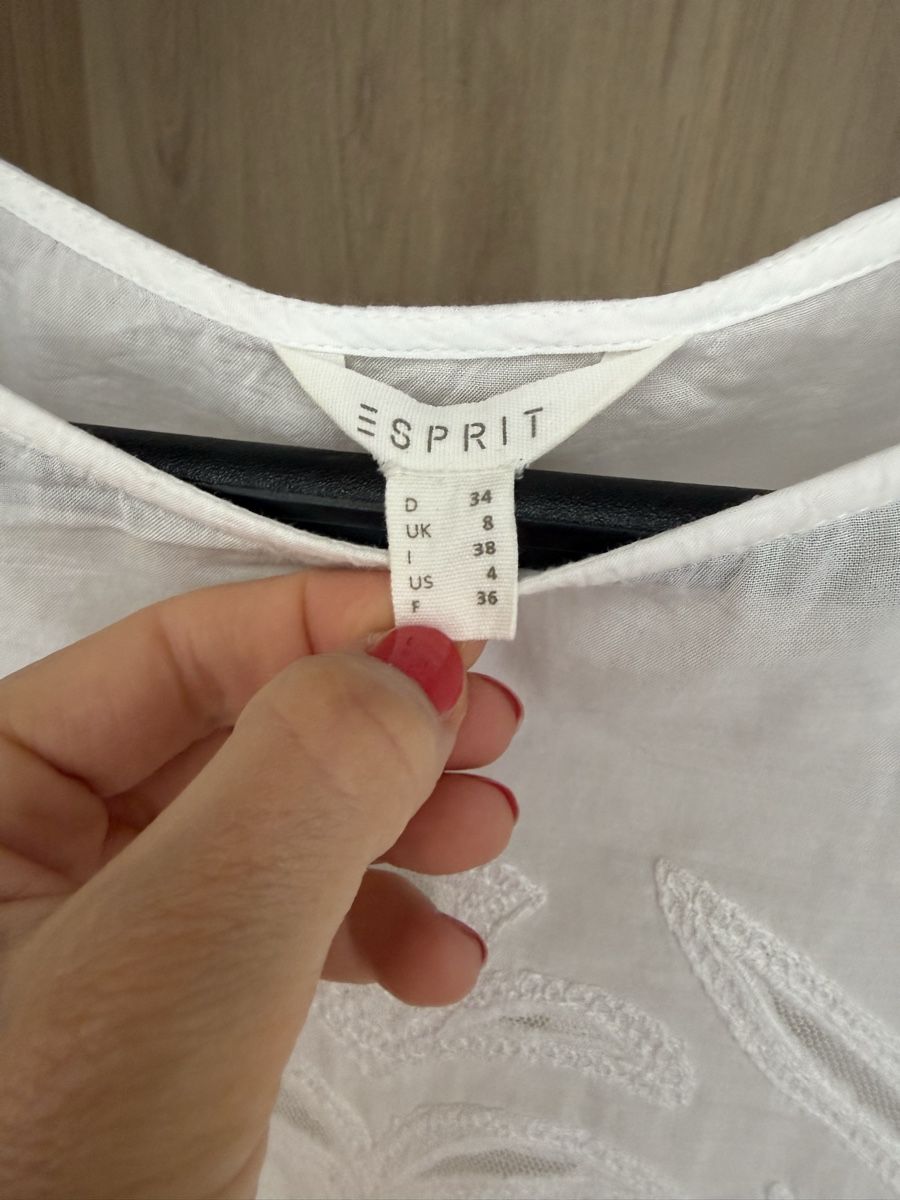 Esprit Blusen: Bluse weiss Gr. 34 Esprit – Gebraucht aus Stansstad von InStyle8 4