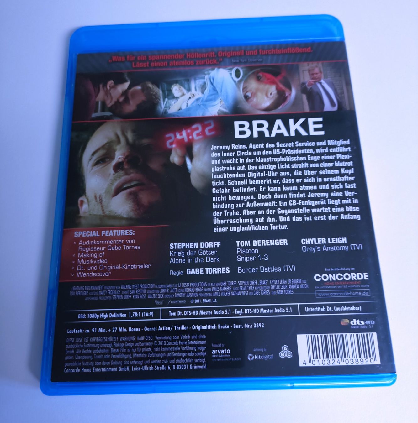 Tutti i DVDs: Brake [Blu-Ray] – Usato da Köniz venduto da Movieportal007 1
