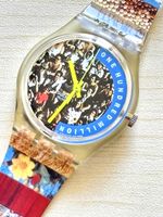 Swatch Uhr One Hundred Million transparent 