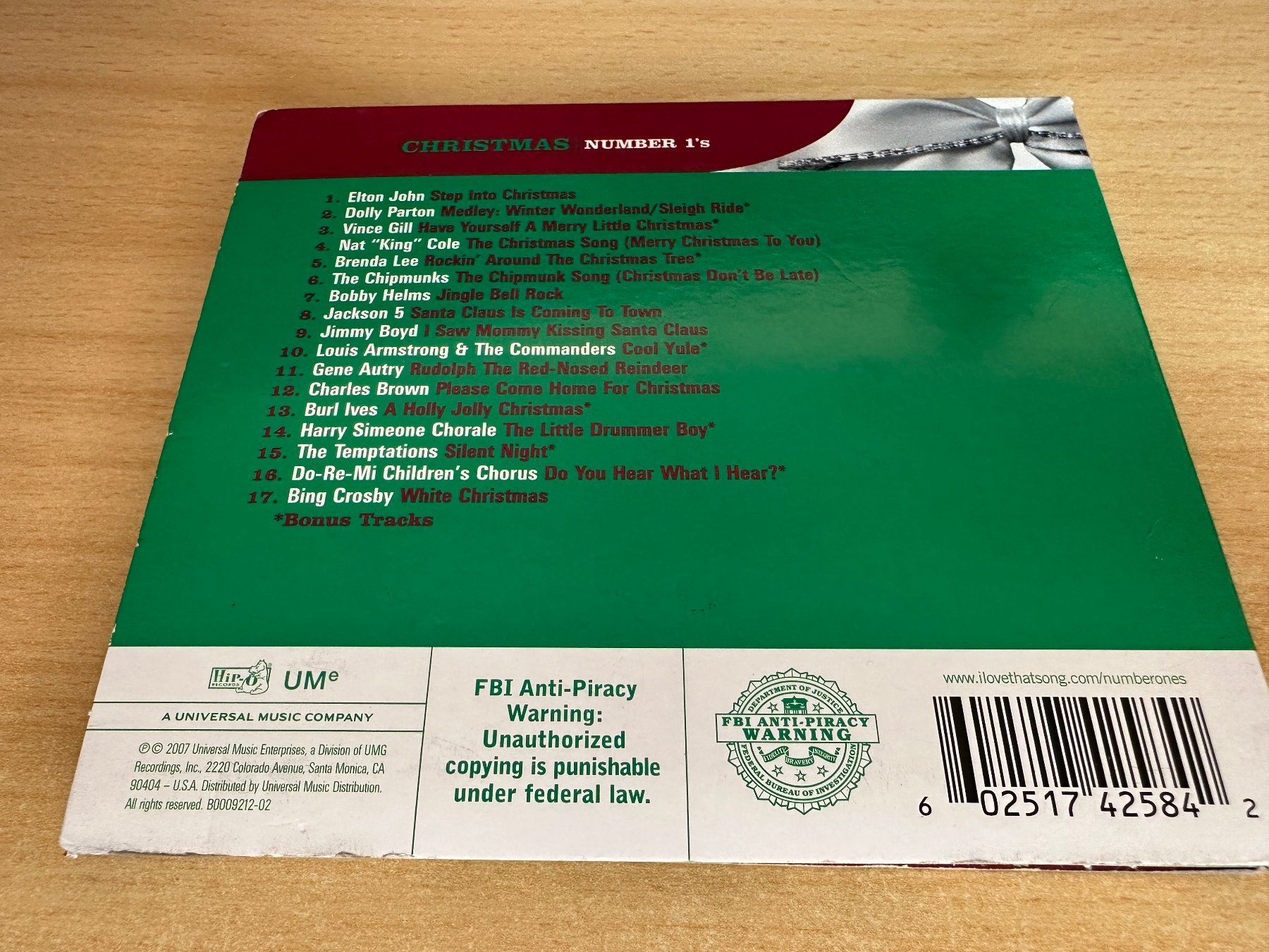 CD: Various – Christmas Number 1's – Usato da Rikon im Tösstal venduto da Alpenmutz 1