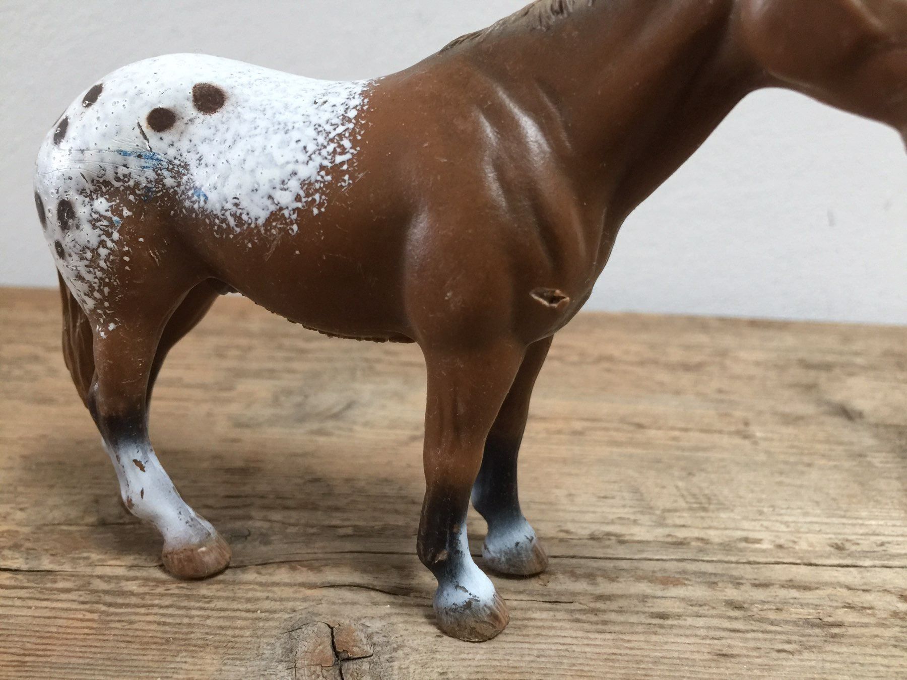 Schleich Statuette: Schleich Appaloosa Hengst Pferd – Usato da Ennetbaden venduto da mapa05 1