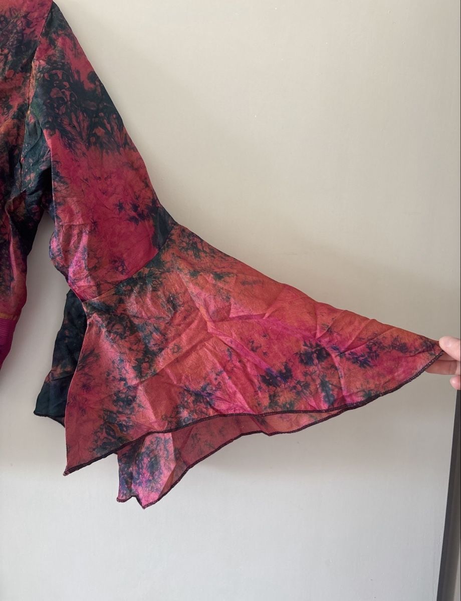 Blusen: Batik Wickelbluse – Neu (gemäss Beschreibung) aus Basel von lau_retta 2