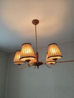 Deckenlampe Lampe mit Schirm Stoff 