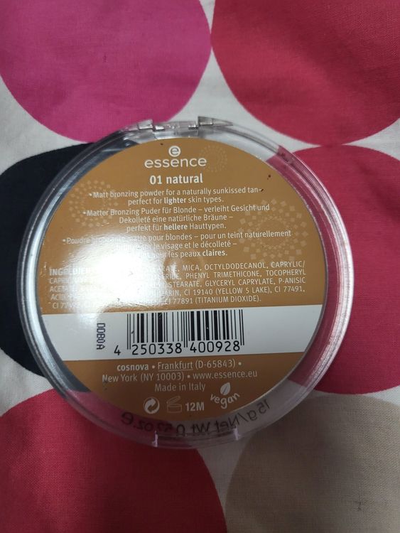 Essence Sun Club Matt Bronzing Powder 01 Natural