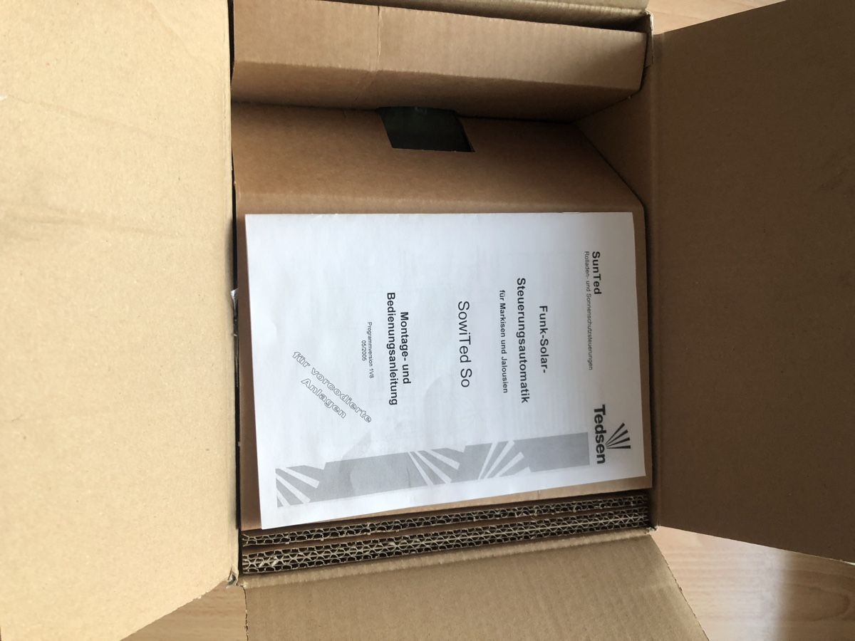 Messen: Wind- Sonnensensor – Neu und originalverpackt aus Starrkirch Wil von energy.79 2
