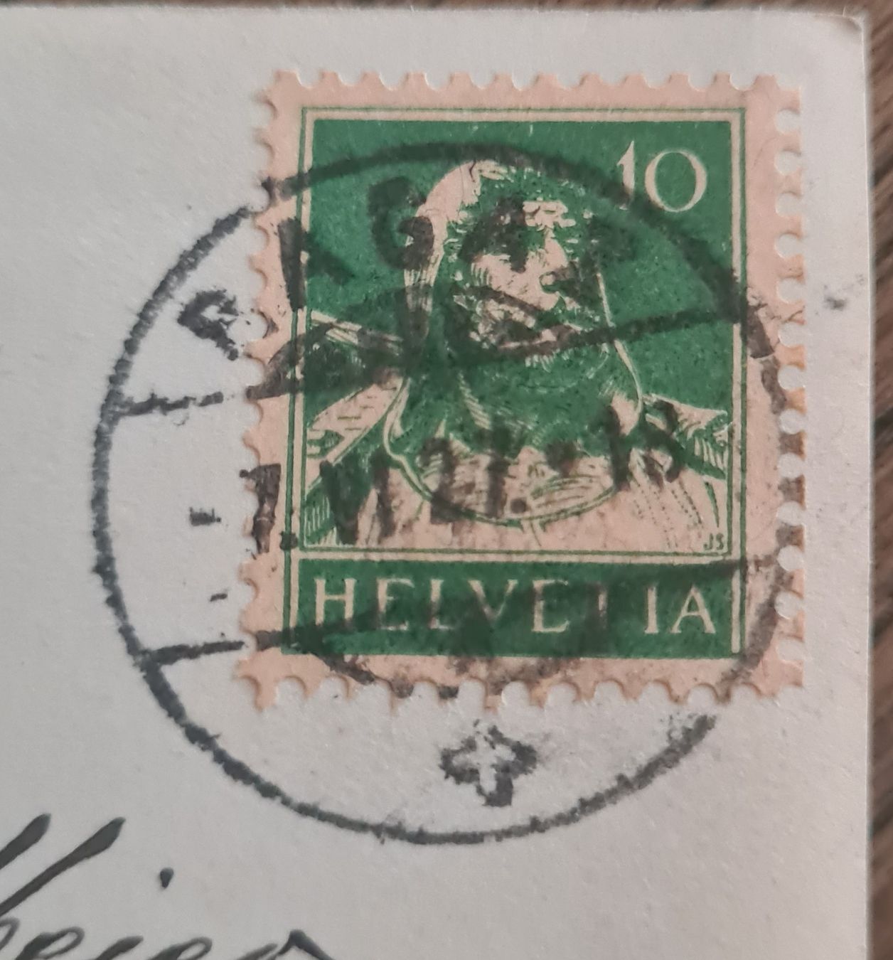 Ansichtskarten: Bad Ragaz 1927 – Gebraucht aus Ebikon von Donar50 1