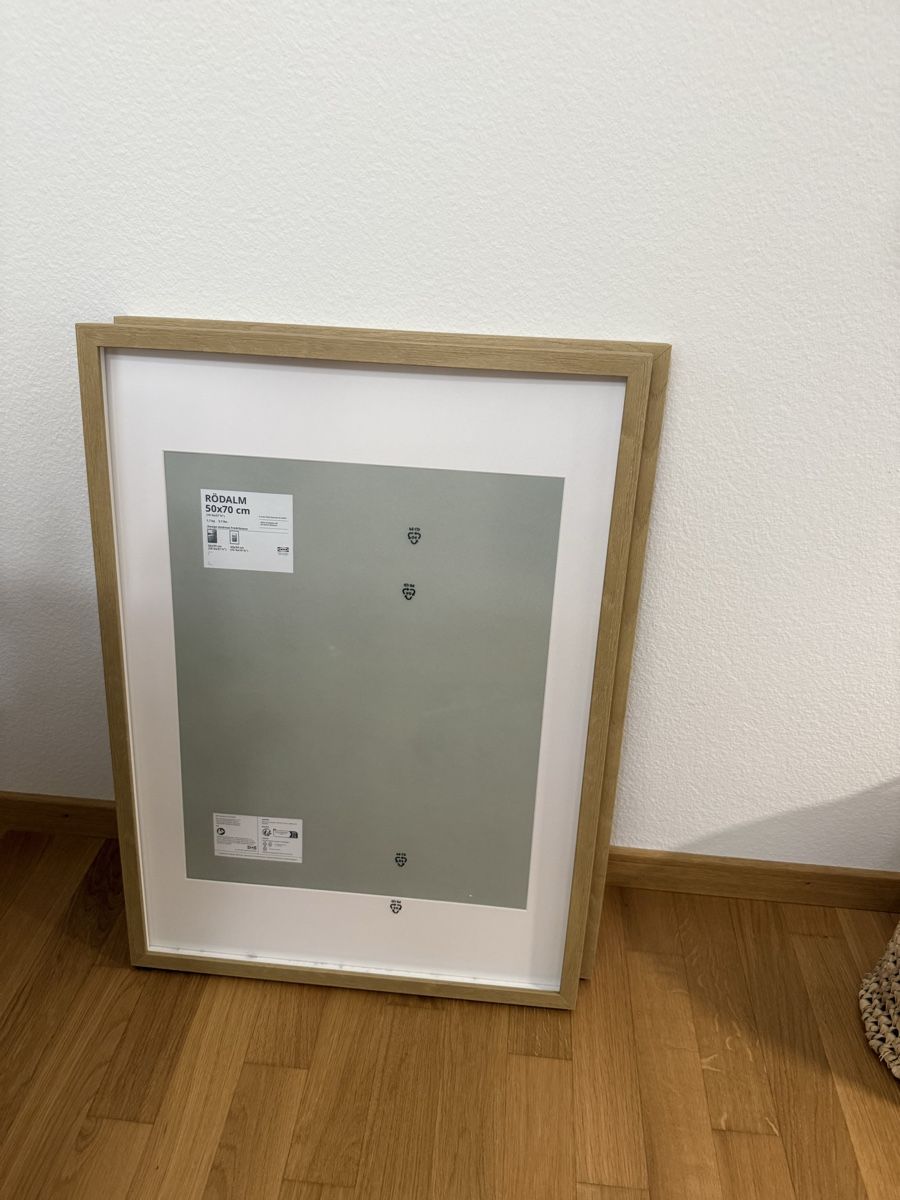 Ikea Cadres de tableaux: Bilderrahmen RÖDALM 50x70 cm (2x)  – Neuf (Voir description) à Zürich par n2036s
