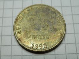 Philippinen  25 Sentimos, 1998