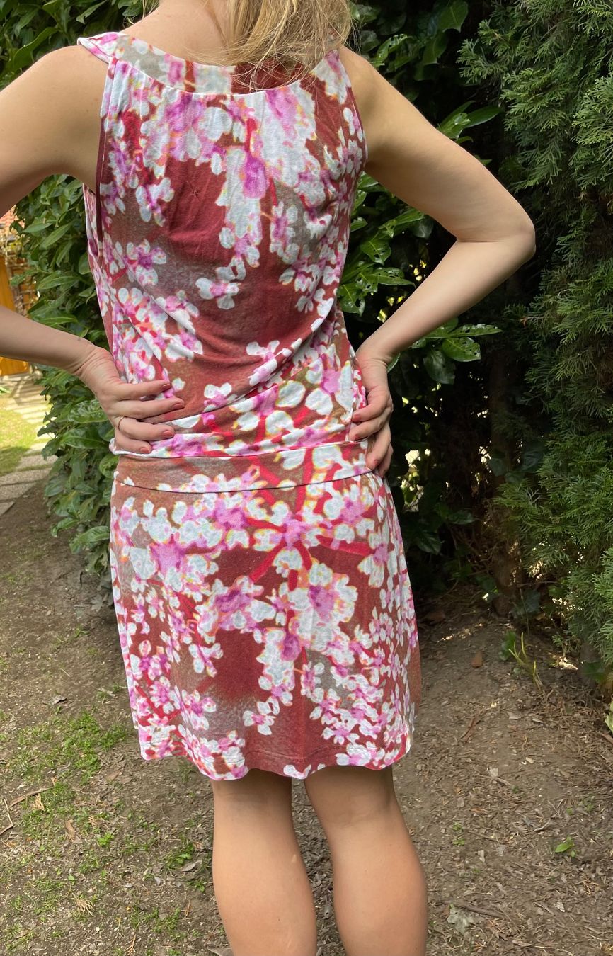 Vestiti: Chic Abito di cotone multicolore-S/Mideale per l’estate – Nuovo (secondo la descrizione) da Gordevio venduto da LanaZimm 4