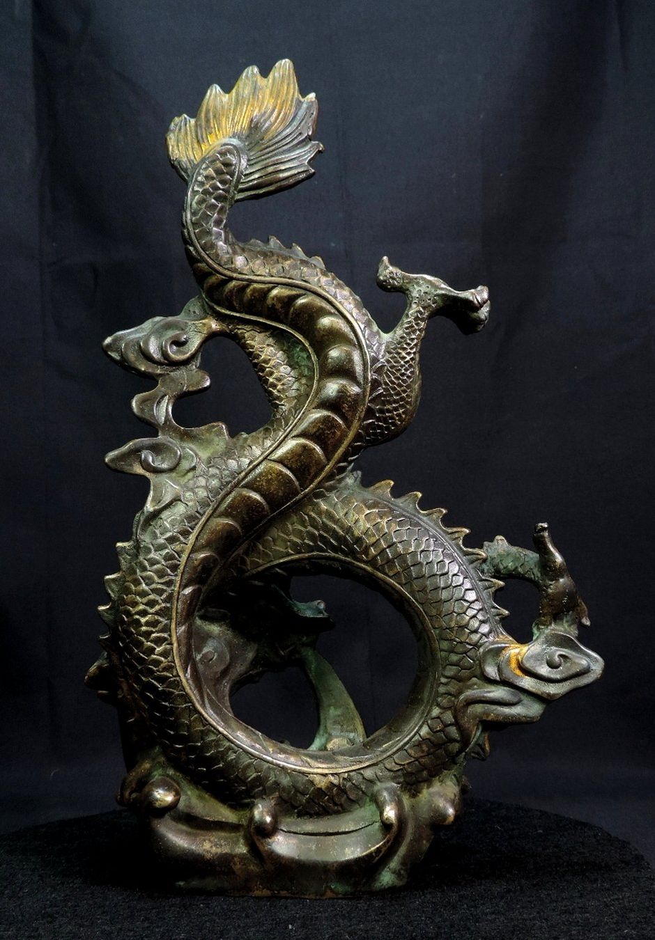 Sculture & Statue: chinesischer Drache aus Bronze, signiert – Usato da Duggingen venduto da roterbambus 1