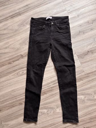 Edelvetica Jeans Schwarz Gr. S