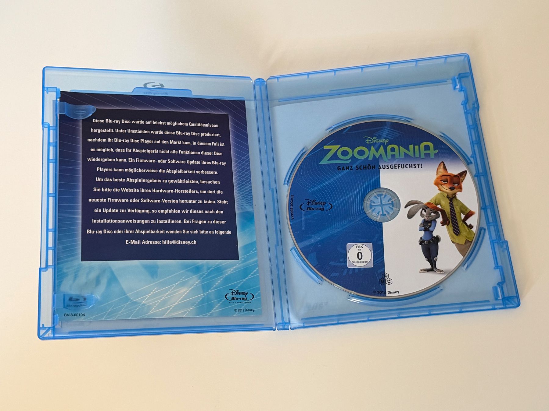 Tutti i DVDs: Blu-ray Zoomania Disney – Usato da Altstätten SG venduto da sheamus 2