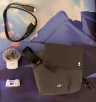 DJI Mic Wireless Mikrofon Set mit Zubehoer Neu