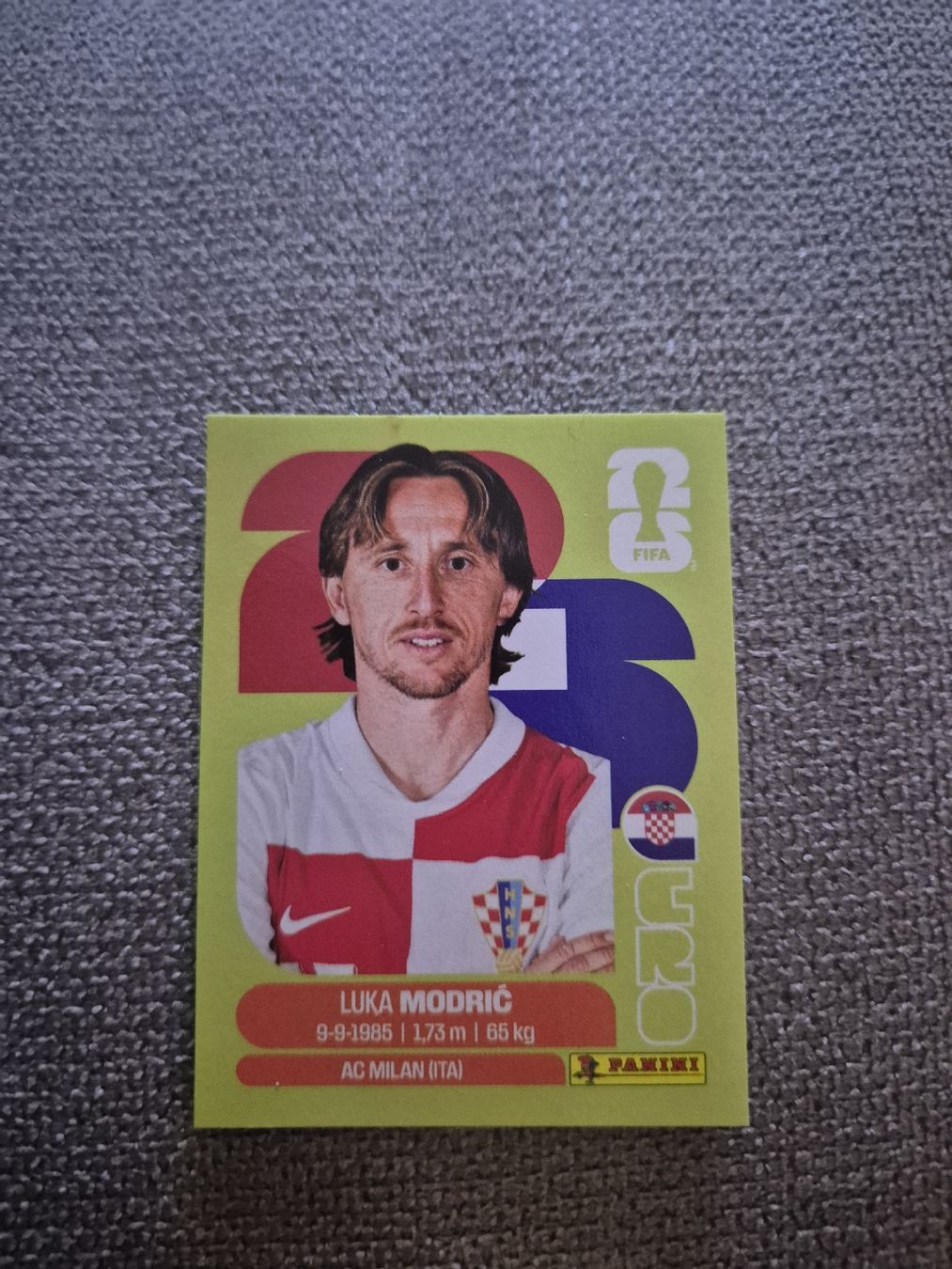 Panini Carte collezionabili: Panini WM 2026 Luka Modric – Nuovo (secondo la descrizione) da Chur venduto da fcb-on-tour