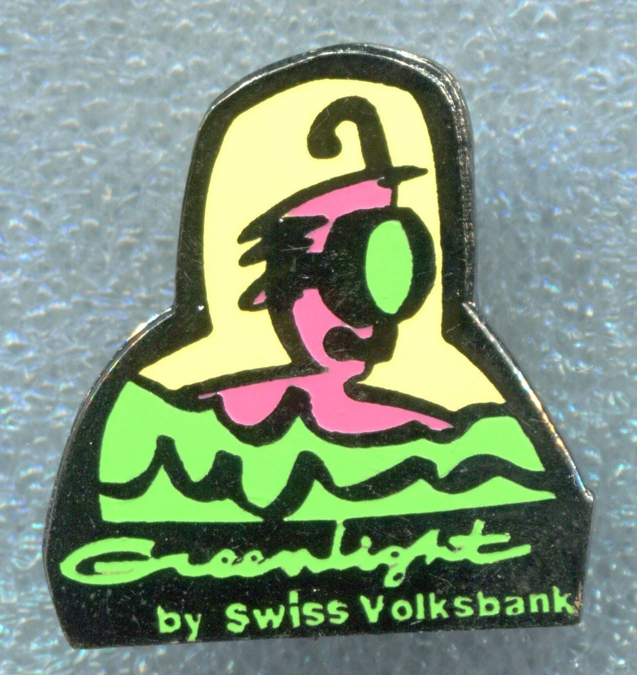 Plaketten & Abzeichen: VOLKSBANK  Greenlight – Gebraucht aus Winterthur von Sammleroase