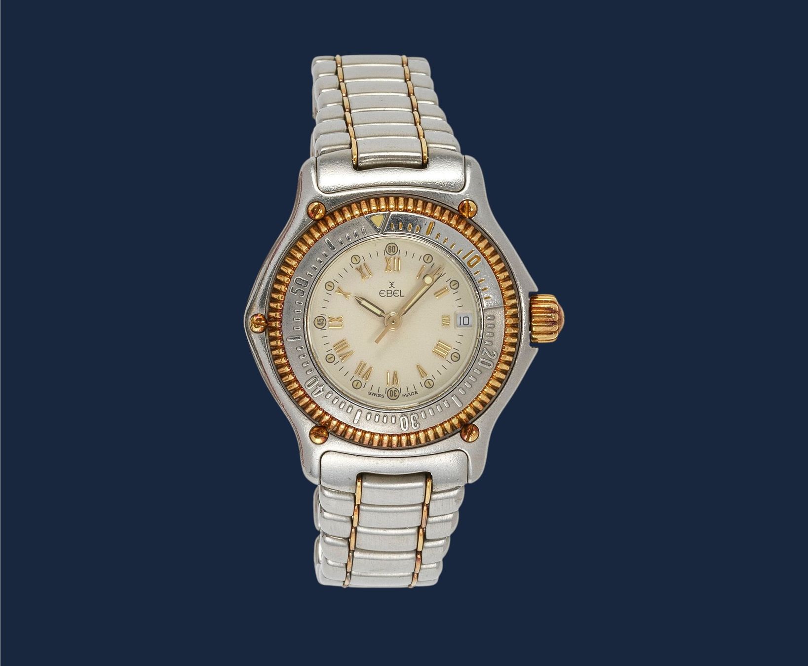 Ebel Orologi: Ebel Discovery Two Tone Steel Gold – Usato da Apples venduto da the_7jtf
