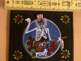 Grateful Dead Patch Aufnäher Metal Rock Band 9