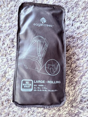Faltbare Reisetasche, Large 90l, Rollen-,Rucksack, s.leicht