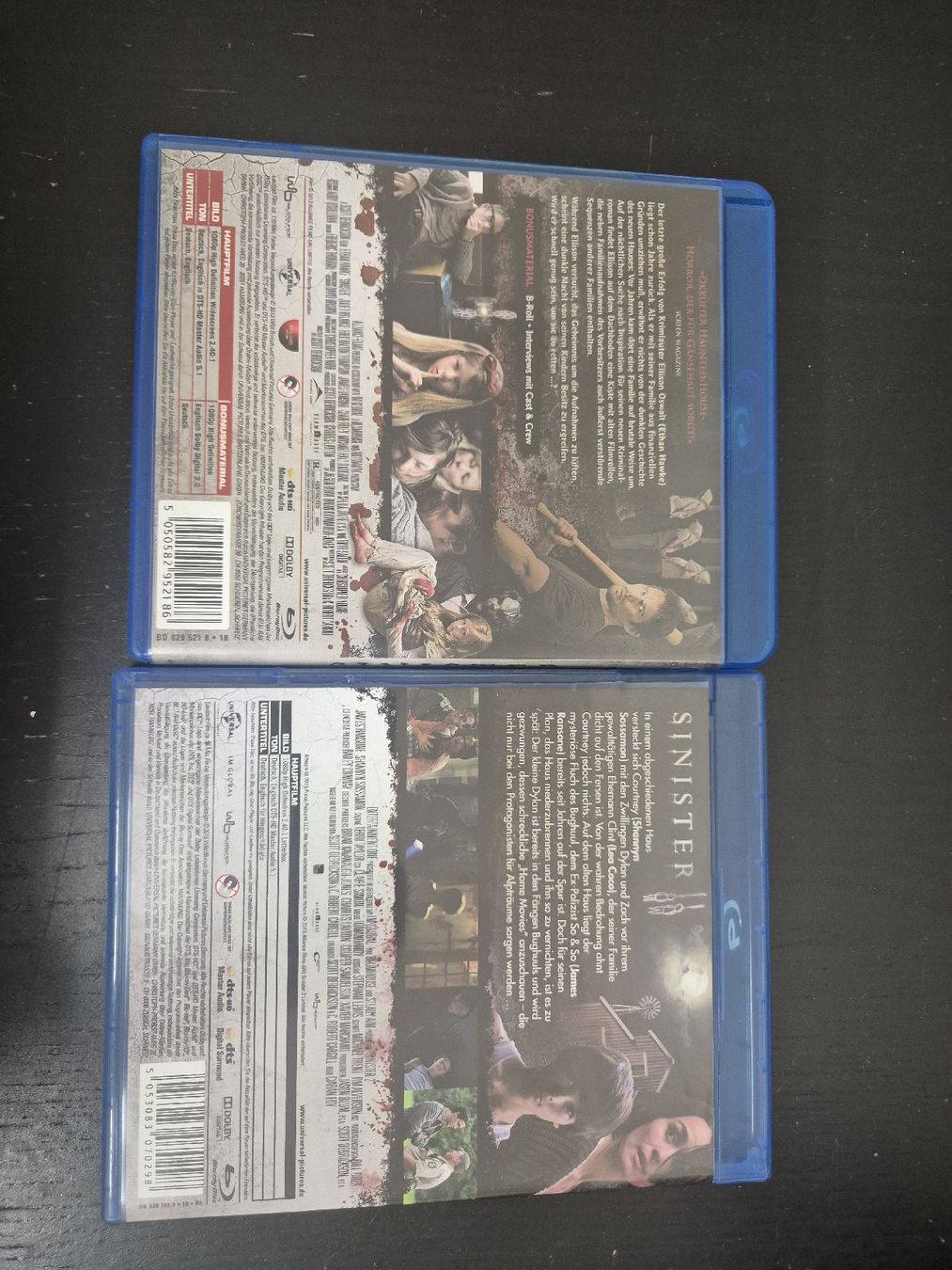Alle DVDs: Sinister 1 und 2 Blu-ray Set – Gebraucht aus Wald ZH von _Hotarubi_ 1
