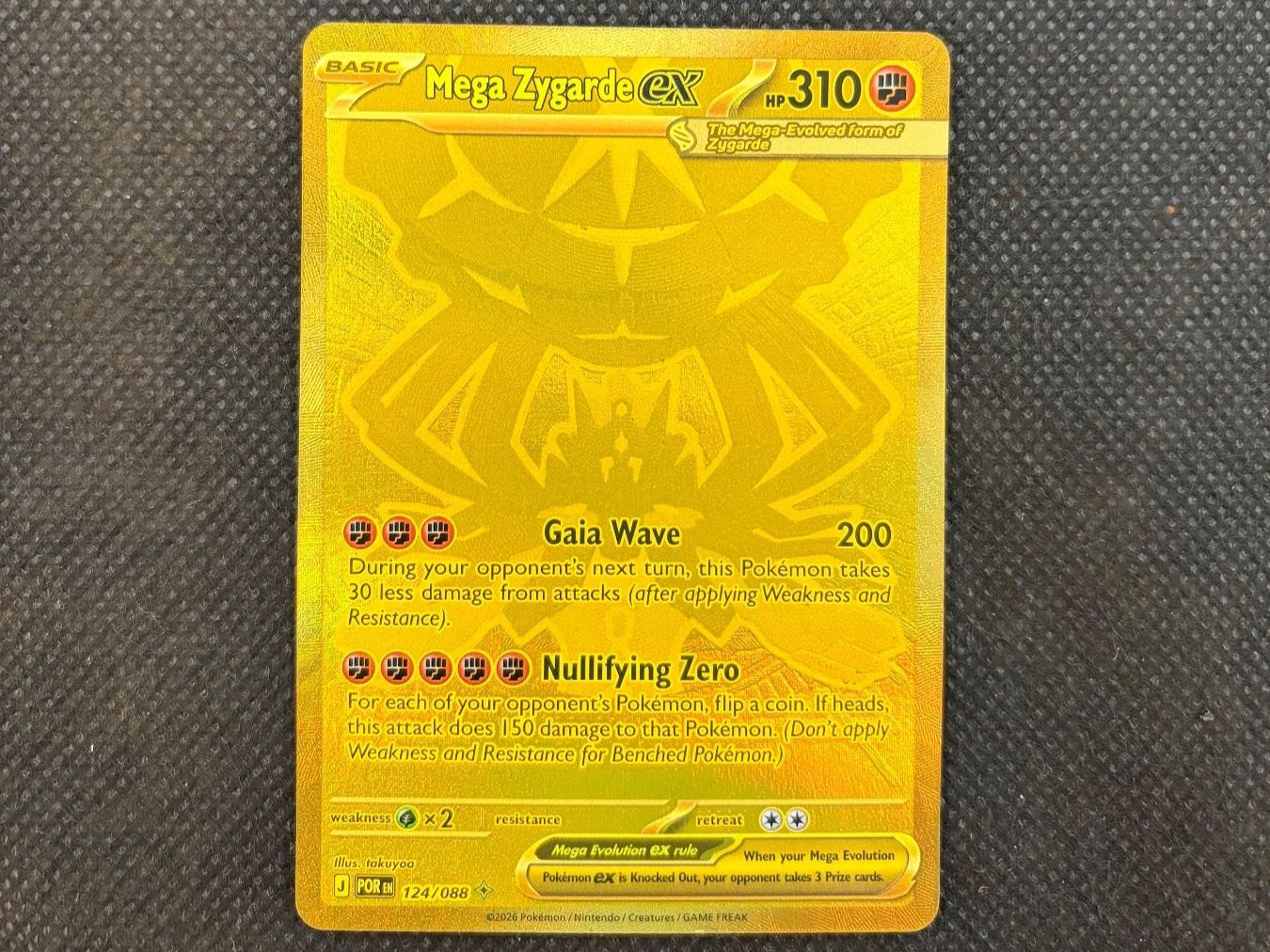Pokémon Carte collezionabili: Mega Zygarde EX 124/088 | Perfect Order | EN – Nuovo (secondo la descrizione) da Küsnacht ZH venduto da Martyn2932 2