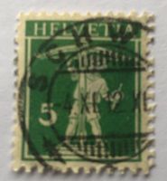 Tellknabe mit  Vollstempel
