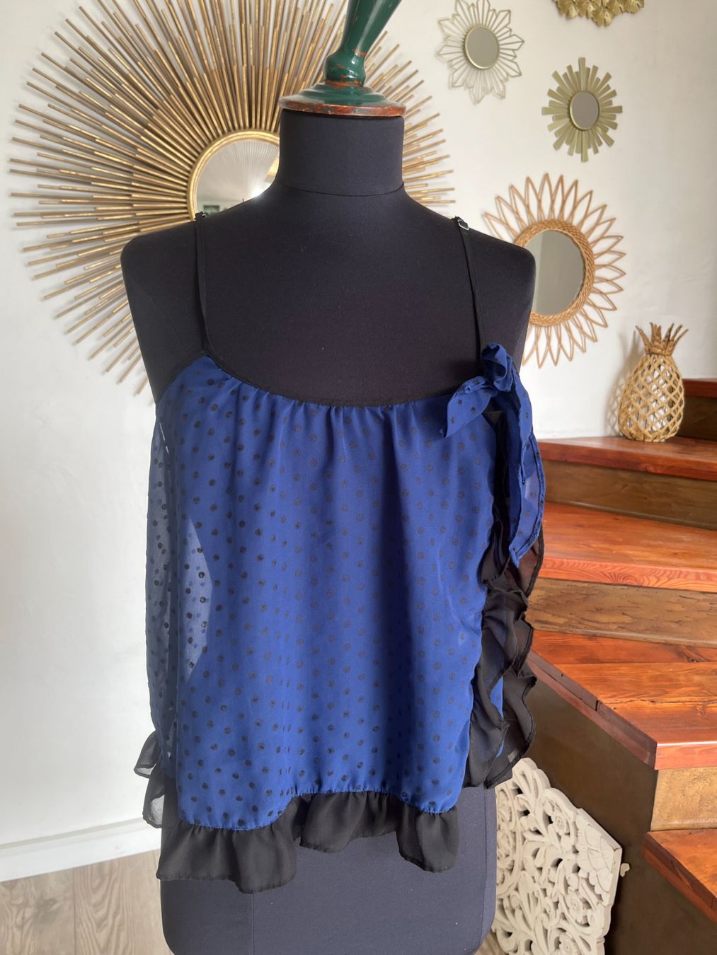 Etam Top: Top Baby Doll ETAM 38 – Usato da Seiry venduto da vanille08