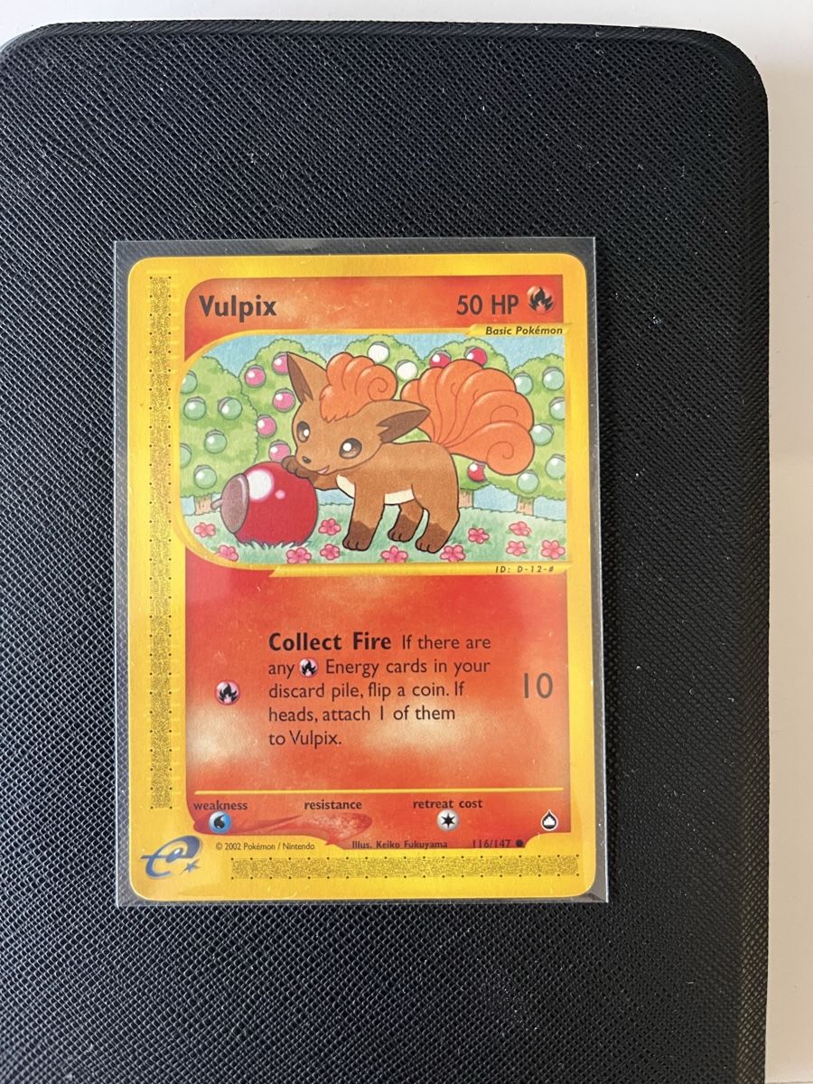 Pokémon Carte collezionabili: Vulpix Aquapolis EN – Usato da Massagno venduto da Pkmn93