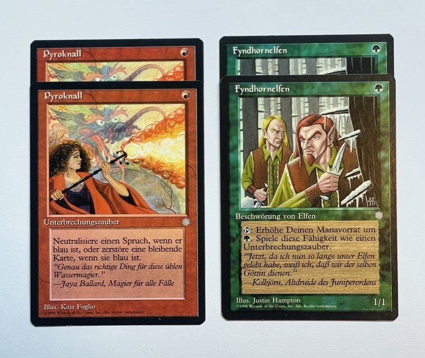 Magic The Gathering Sammelbilder & Trading cards: Magic The Gathering 2 komplette Common Sets Eiszeit deutsch – Gebraucht aus Duggingen von nad_6yzh 4