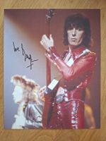 Bill Wyman Autogramm Grossfoto, Rolling Stones