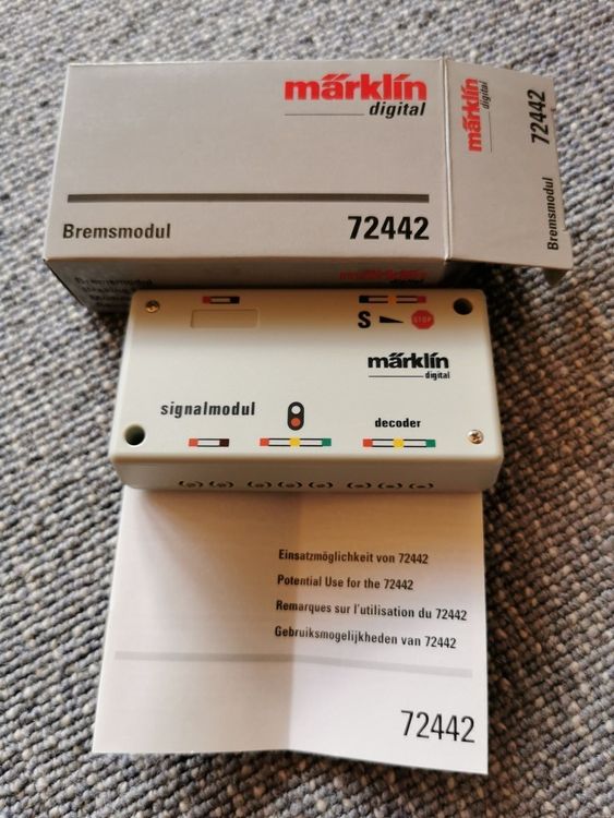 Märklin Bremsmodul 72442 digital (Neu und originalverpackt) in ...