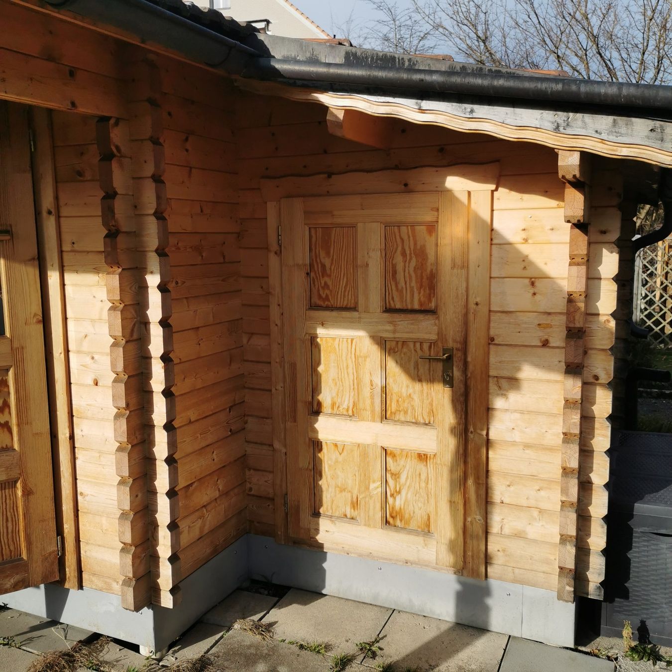 Gartenhäuser & Gewächshäuser: Gartenhaus Holz Blockhaus – Gebraucht aus St.Gallen von Tamal0204 2
