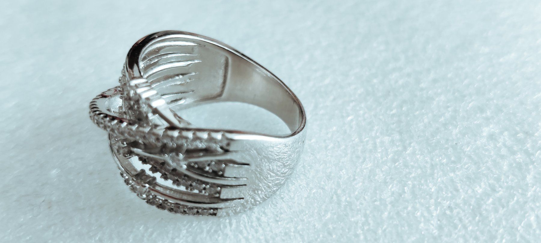 Ringe: Damenring echt Silber 925 mit schöne Stein – Gebraucht aus Zürich von sendbad 1