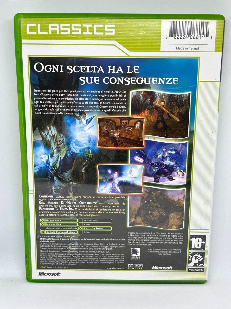 Microsoft Jeux: Fable: The Lost Chapters - Original Xbox – D'occasion à Giubiasco par LorisVale 1